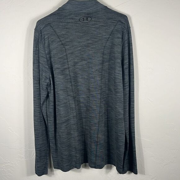 🔥 UNDER ARMOUR HeatGear Threadborne Quarter Zip Lightweight Sweatshirt - Sz XL - Picture 6 of 8